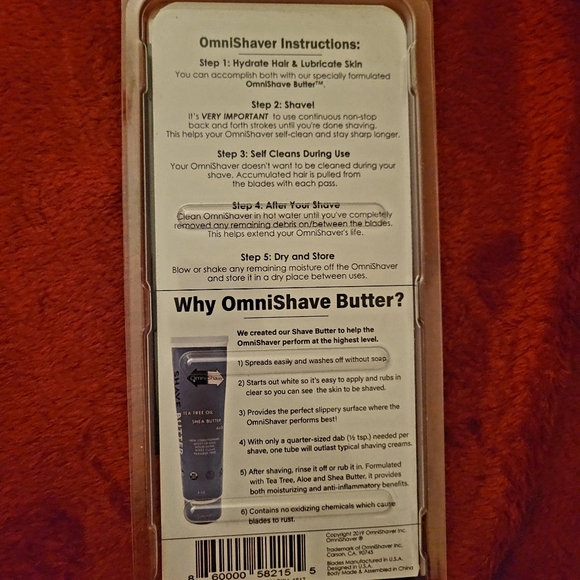 🔥6XHP🔥8-9-23,12-22-23,3-3-24,3-30-24,7-16 NWT MENS OMNISHAVER DOCKING STATION - Picture 2 of 2